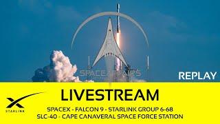 SpaceX - Falcon 9 - Starlink 6-68 - SLC-40 - Cape Canaveral SFS - November 14, 2024