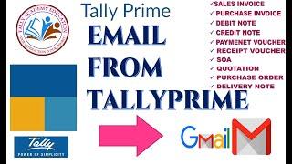 HOW TO SEND EMAIL FROM TALLY PRIME TAMIL | TALLY PRIME TO EMAIL INVOICE WITH GMAIL SETTINGS TAMIL