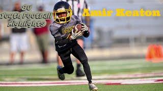 Amir Keaton 8u Youth Football Highlights