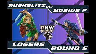 PNW Ultimate Uproar #3: RushBlitz (Young Link) vs Mobius P (Lucina)