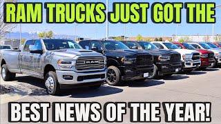 RAM Trucks Are About To Be On Top Again! Ford And GM HD Need To Take Notice