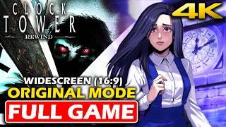 CLOCK TOWER REWIND (PS5) Original Mode WIDESCREEN Gameplay Walkthrough FULL GAME ENDING A (4K 60FPS)