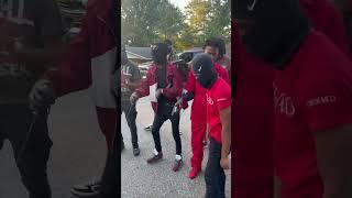 Tkk tony and Babyraw shoot video in opps hood 