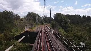 Kiama to Central real time cab view