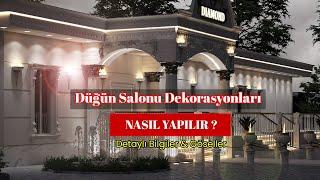 Düğün Salonu Dekorasyonları Nasıl Yapılır? Profesyonel Bilgiler ve İpuçları