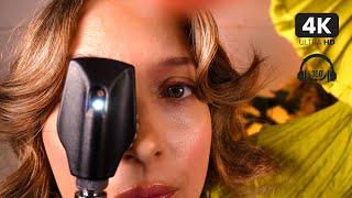 ASMR Personal Optic Exam with Soft Clicking "1 or 2" Lens Choosing Sounds | Soft Spoken Orbital Exam