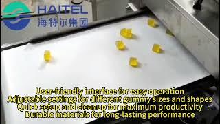 Semi automatic gummy candy production line