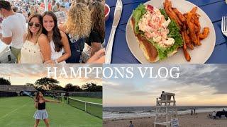 HAMPTONS VLOG | NANNYING & INTERNING