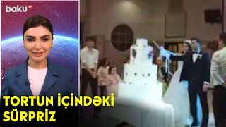 Tortun içindəki sürpriz - Maraqlı anlar  BAKU TV