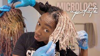 Bleaching and Coloring My Microlocs | ADIRA KALON