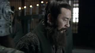 Cao Cao explains his plan for Yuan Shao to his court