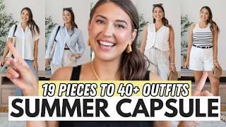 40+ *EASY* Summer Outfits ️ Summer Capsule Wardrobe 2024