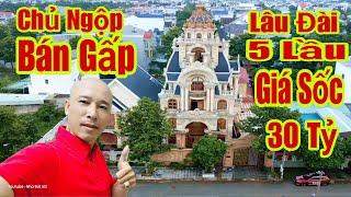 BÁN GẤP LÂU ĐÀI 5 Lầu 30 Tỷ Khu Biệt Thự Đẳng Cấp Dành Cho Giới Thượng Lưu | #bietthulaudai