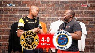 I am Not Scared of Sundowns, But Not Now | Supersport 0-4 Kaizer Chiefs | Machaka