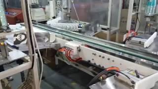 High speed automatic paper cup packing machine working with 4 forming machine