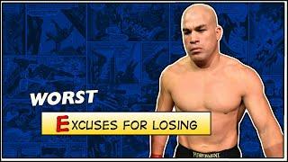 Worst Excuses for Losing an MMA Fight