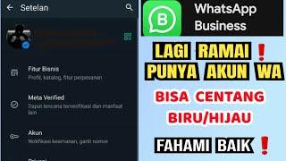 Event WA META VERIFIED terbaru || Cara cepat dapat centang hijau/biru di WA META tanpa biaya