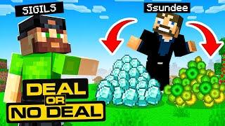 RANDOM Deal or NO DEAL for LOOT in Minecraft