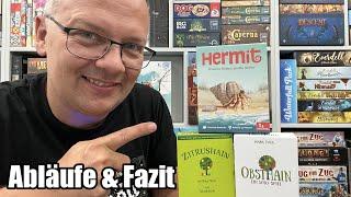 Hermit (Boardgamecircus) - Solospiel mit wenigen Karten und knackigen Herausforderungen