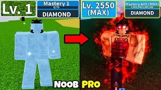 Beating Blox Fruits as Jozu using Diamond Fruit! Lvl 0 to Max Lvl Noob to Pro FULL GAMEPLAY!