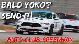 Bald Yokohama A052's? THIS MUSTANG STILL GONNA SEND IT!