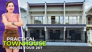 Brandnew Practical Townhouses in Fortunata Village Paranaque. House Tour 267