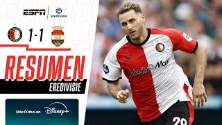 Resumen I Feyenoord 1-1 Willem II I Eredivisie I Sigue la actividad de Santiago Giménez