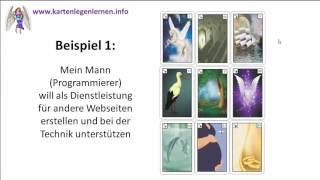 Kleine Legung Lenormand vertiefende Deutung mit Beispielen