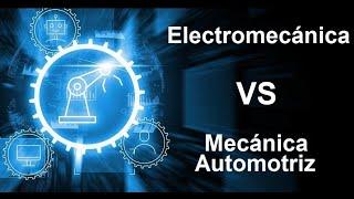 Diferencia entre Electromecánica y Mecánica Automotriz. ¿Qué es la Automatización o el automatismo?