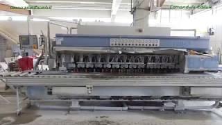 Zibetti - Used Straight Edge Polishing Machine FOR SALE Comandulli Edilux cod. ZW285