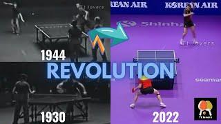 Revolution of Table tennis ittfworld championship (1930-2022)