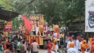 #banda #navratri #visarjan #2022 #बारिश की वजह से भी भक्तों में उत्साह भरपूर रहा मातारानी को विदाईदी