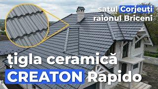 acoperiș cu țigla ceramică Creaton Rapido, raionul Briceni | satul Corjeuți, Briceni  060222728