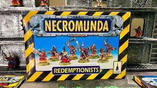 Old School NECROMUNDA Redemptionists, Classic Metal Minis