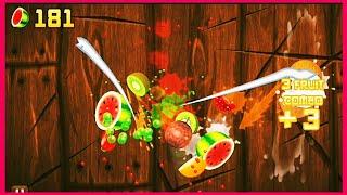 Enjoying Fruit Ninja | offline game