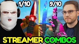 The Knife & Glove Combos CS2 Streamers Use (ohnePixel, Anomaly, Gaules, FURIOUSSS, fl0m, Evelone)