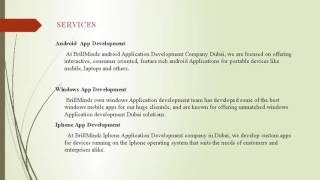 Android App Development companies in Dubai