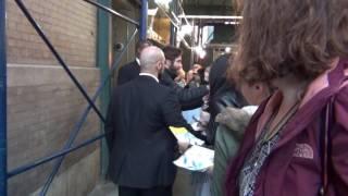 Jake Gyllenhaal Greets Fans Stage Door Sunday In The Park With George