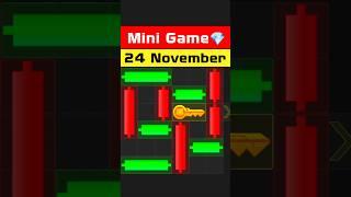 Hamster kombat mini game today | Hamster kombat mini game key | 24 November hamster kombat new key