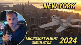 What New York Looks Like in MSFS 2024 - free flight