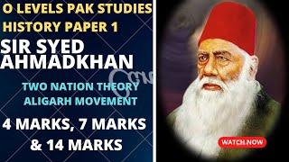 Sir Syed Ahmad Khan | O level Pakistan Studies paper 1 History | Section 1 chapter 4 | WS Studio
