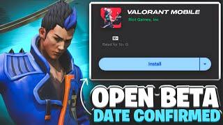 VALORANT MOBILE OPEN BETA RELEASE DATE IS HERE  