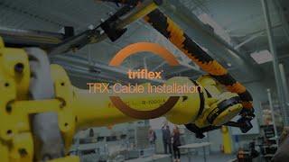 Install Cables Right: igus® triflex® TRX - Robot Cable Management Step-by-Step ️