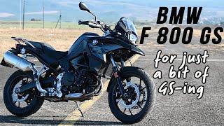 BMW F 800 GS first ride