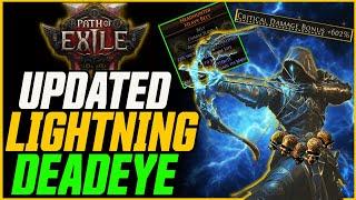 HUGE DAMAGE UPGRADES! Updated Crit Lightning Arrow Deadeye  // Path of Exile 2 Endgame Ranger Guide