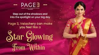 Bridal Makeover by Page3 salon Velachery