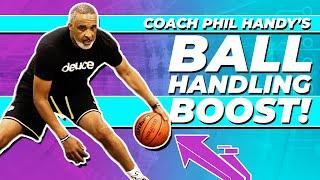 INTENSE AT HOME Dribbling Workout with LA LAKERS Coach! 