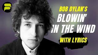 Bob Dylan "Blowin' In The Wind" Acoustic Guitar With Lyrics