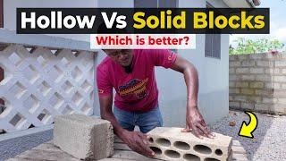 Should you build with Hollow Blocks or Solid Blocks? Find out now!