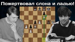 Идеальная партия  Виши Ананд - Евгений Бареев | Линарес 1993 | Шахматы